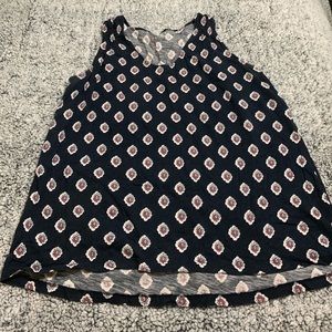 Medallion Patterned Casual Top